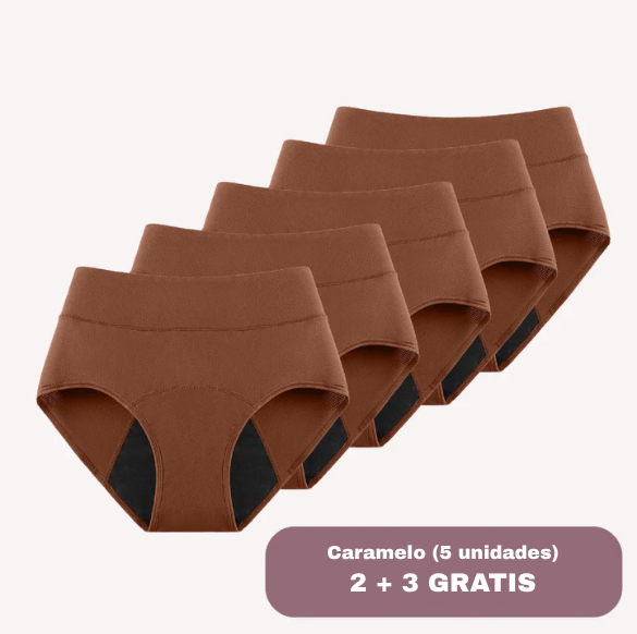 Bragas de soporte pélvico y a prueba de fugas (flujo abundante)